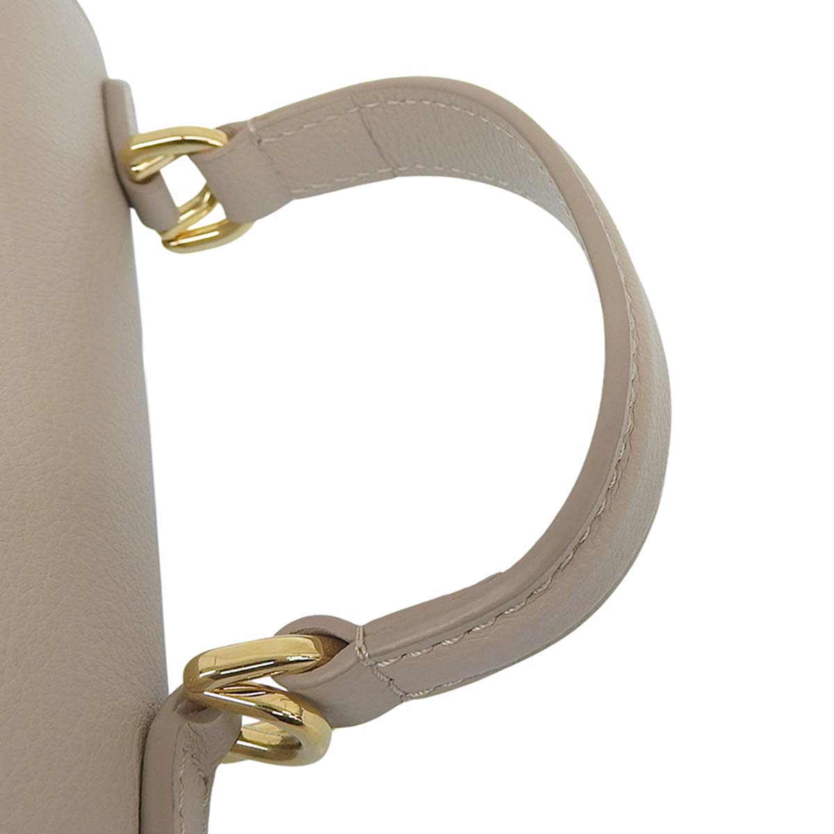 ルイヴィトン LOUIS VUITTON ロックミー エヴァー ミニ 2WAY ななめ掛け グレインカーフレザー グレージュ ゴールド金具 レディース M21052 4747