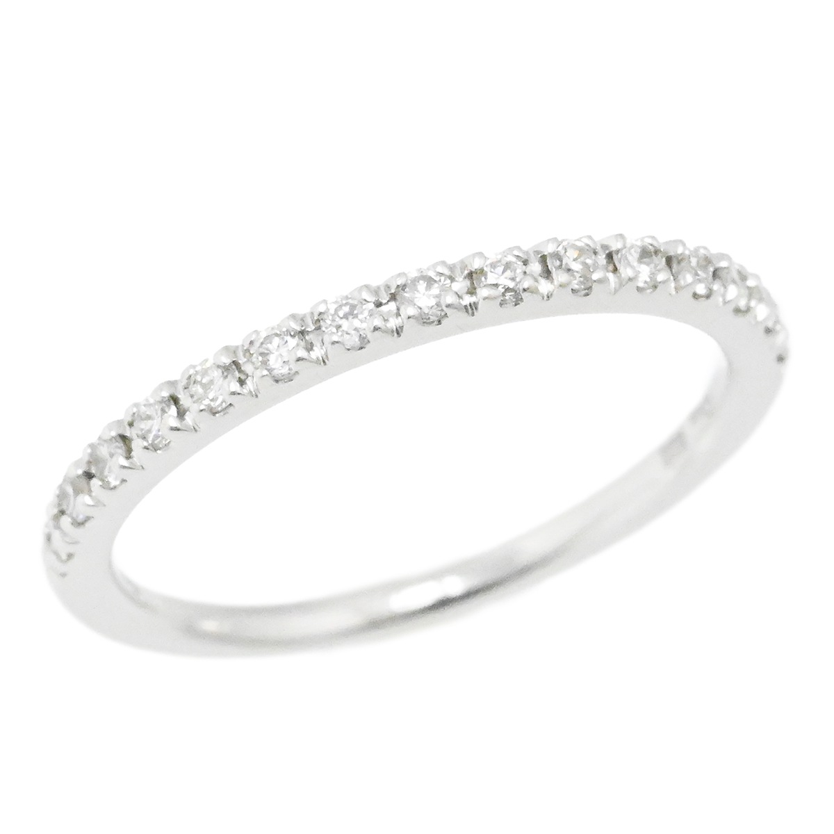 スタージュエリー STAR JEWELRY K18WG ホワイトゴールド ダイヤ0.08ct