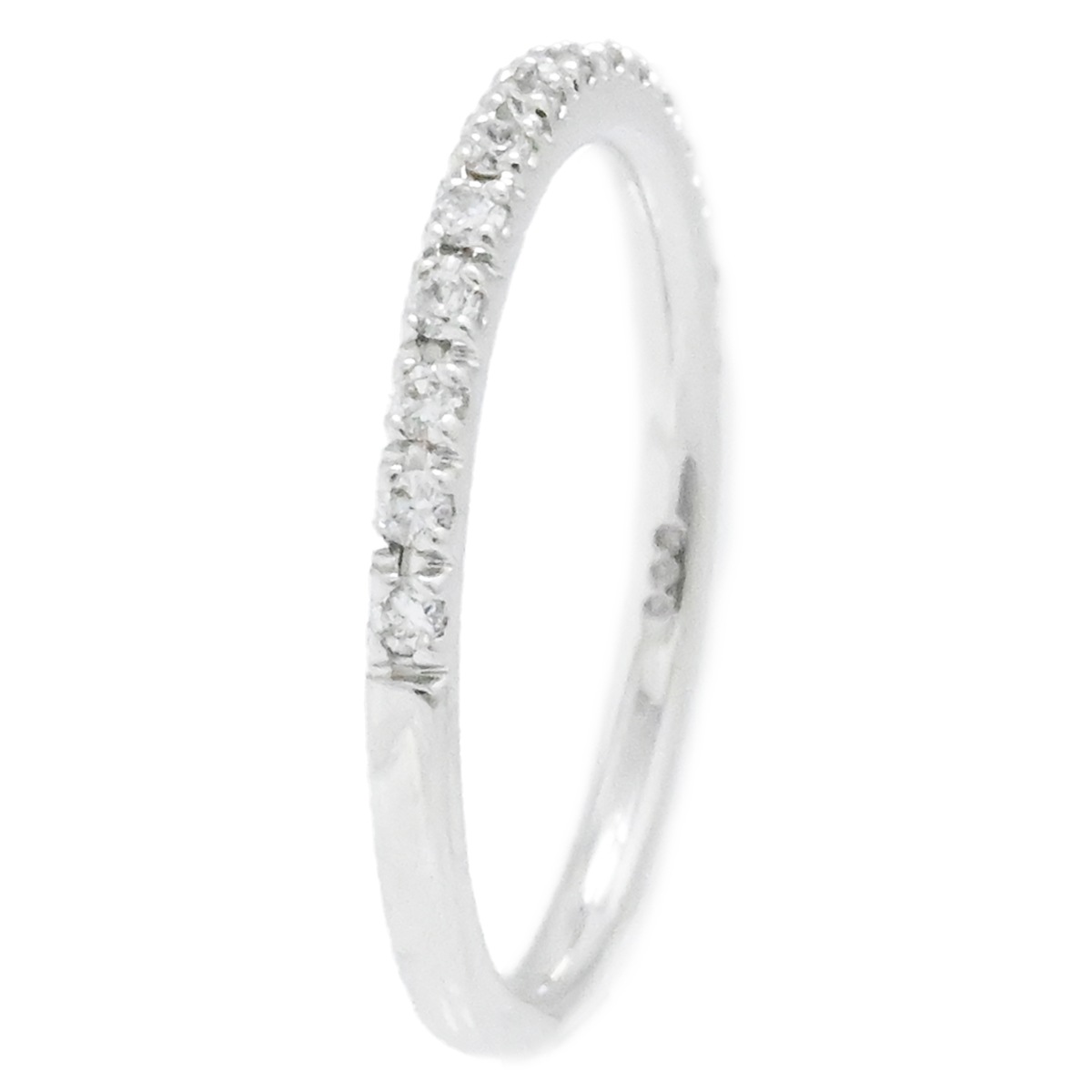 スタージュエリー STAR JEWELRY K18WG ホワイトゴールド ダイヤ0.08ct