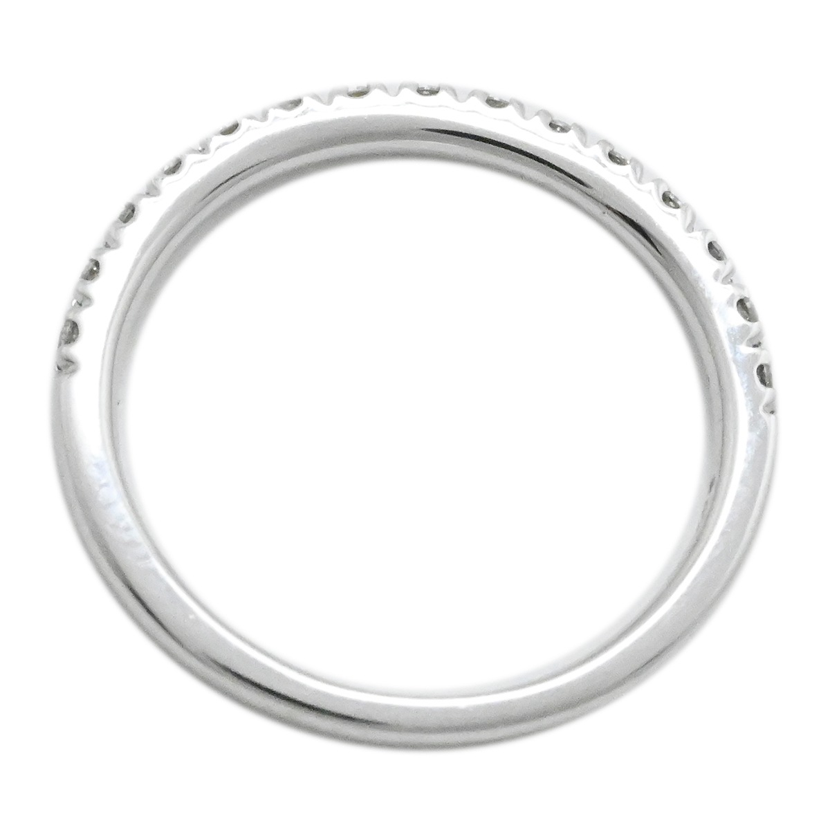 スタージュエリー スター リング 14号 750 K18WG ホワイトゴールド スタージュエリー STAR JEWELRY K18WG ホワイトゴールド ダイヤ0.08ct