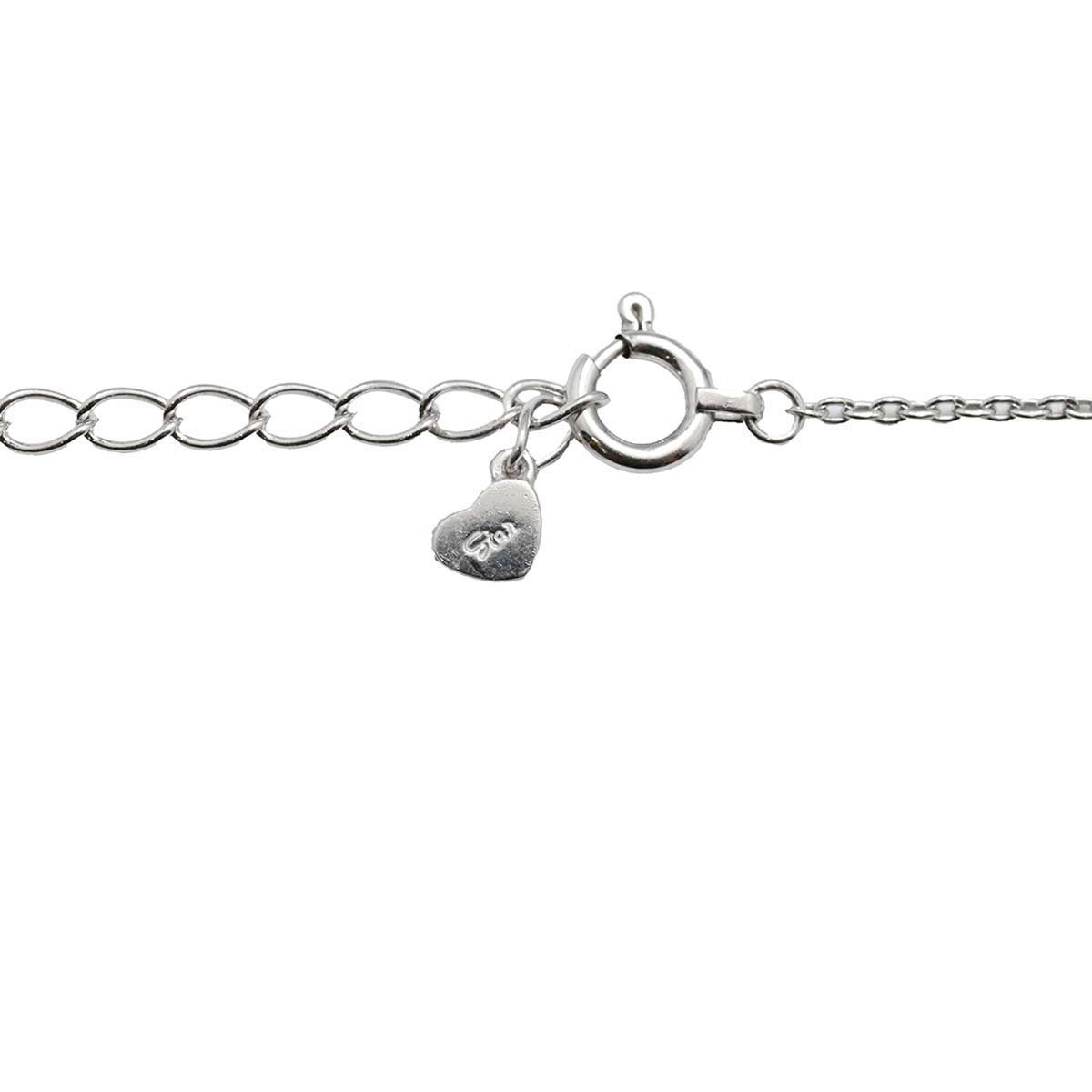 スタージュエリー STAR JEWELRY K18WG ホワイトゴールド ダイヤ0.15ct ハート ネックレス レディース  3562