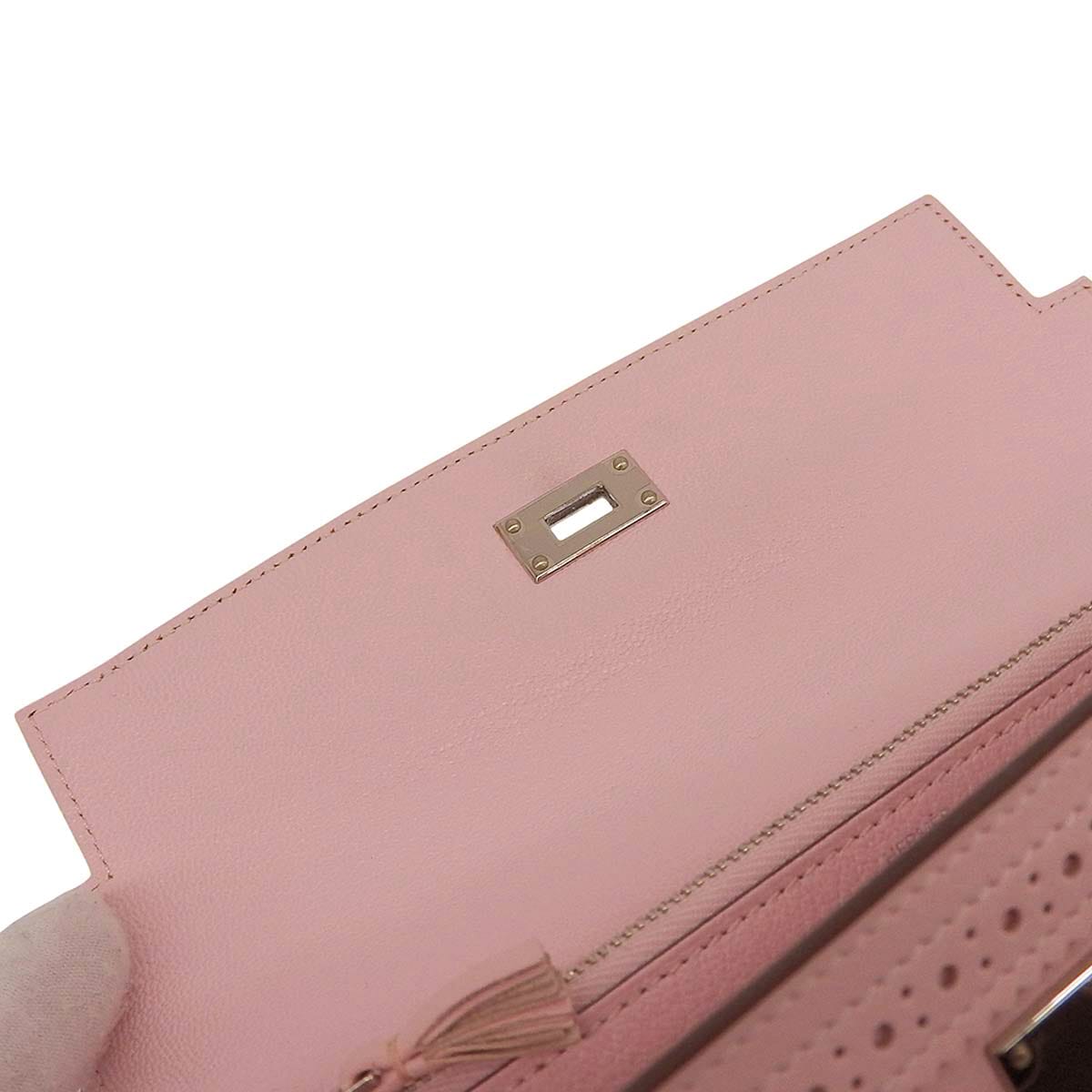 エルメス HERMES ケリーウォレット ポルテヴァリュル ロング ギリーズ