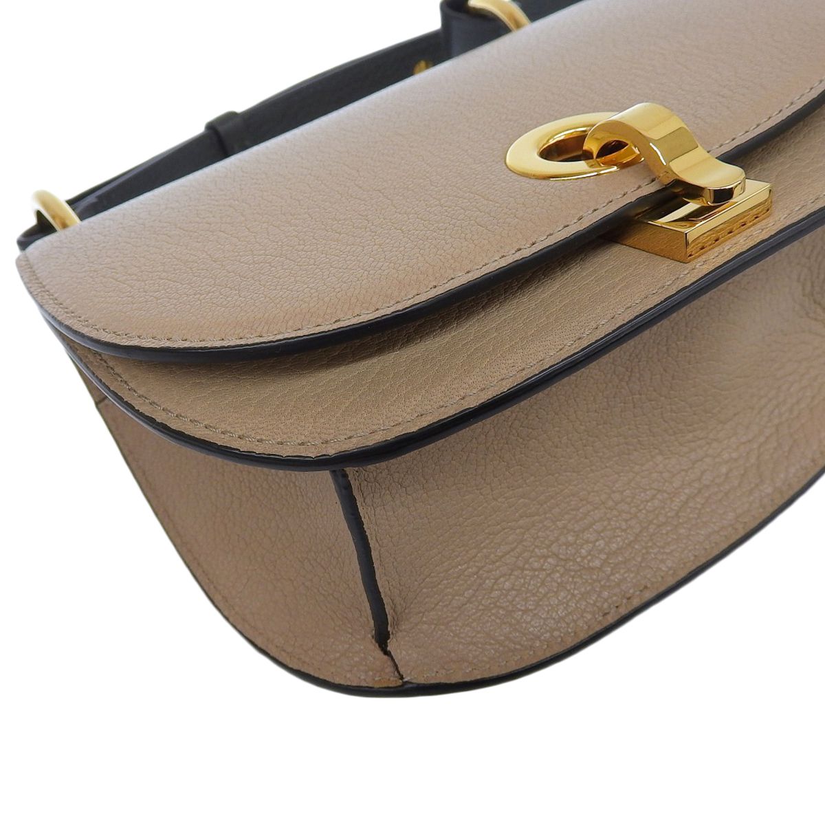 マルニ MARNI ミニ ショルダーバッグ レザー ベージュ系 レディース 4178