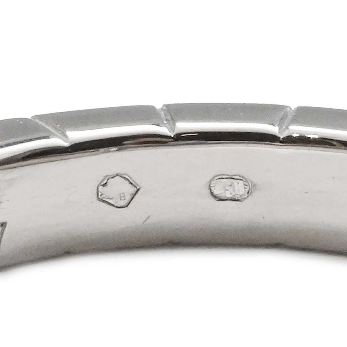 カルティエ CARTIER 750WG ホワイトゴールド ダイヤ1P ラニエール リング サイズ49 レディース  3563