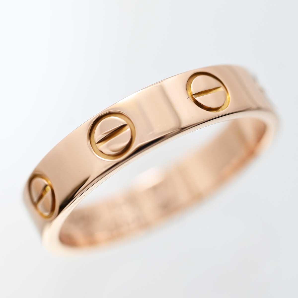 Cartier ミニラブリングピンクゴールド Cartier カルティエ ミニラブリング ピンクゴールド 55号