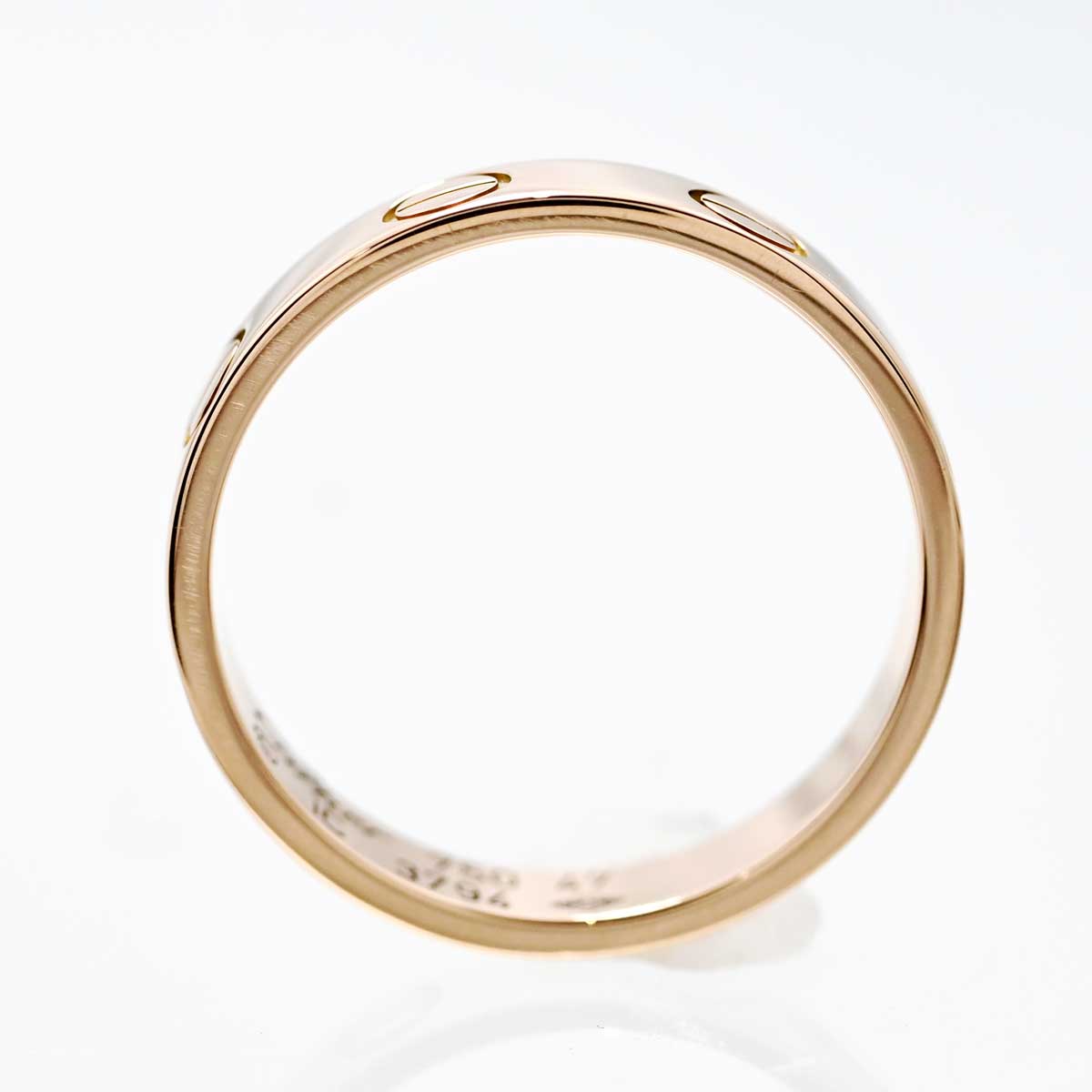 カルティエ CARTIER 750PG ピンクゴールド ミニラブリング 47号