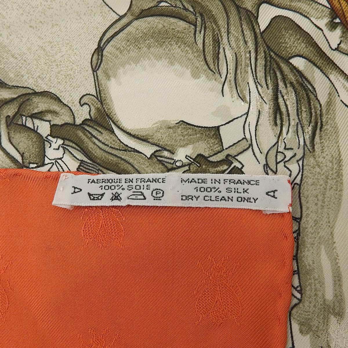 エルメス HERMES カレ90 NAPOLEON ナポレオン スカーフ シルク