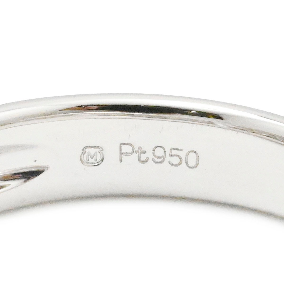 ミキモト MIKIMOTO Pt950 プラチナ ダイヤ0.40ct リング 10号 レディース  3788