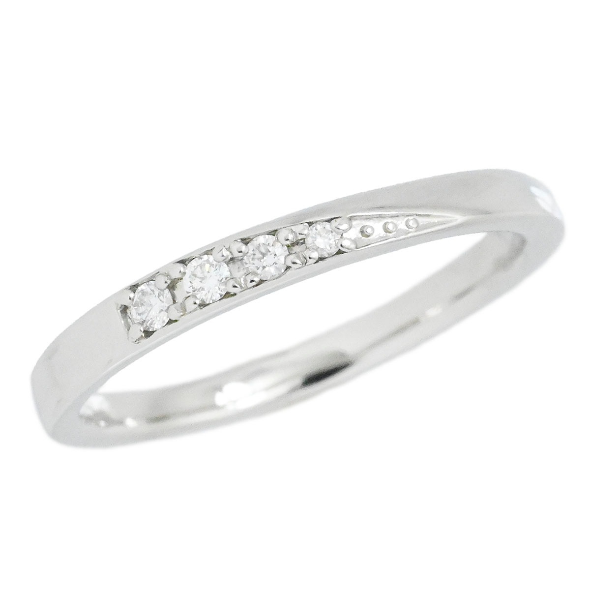 ASSCHER Pt950 ダイヤモンドリング ROYAL ASSCHER ロイヤルアッシャー Pt950 プラチナ ダイヤ0.05ct