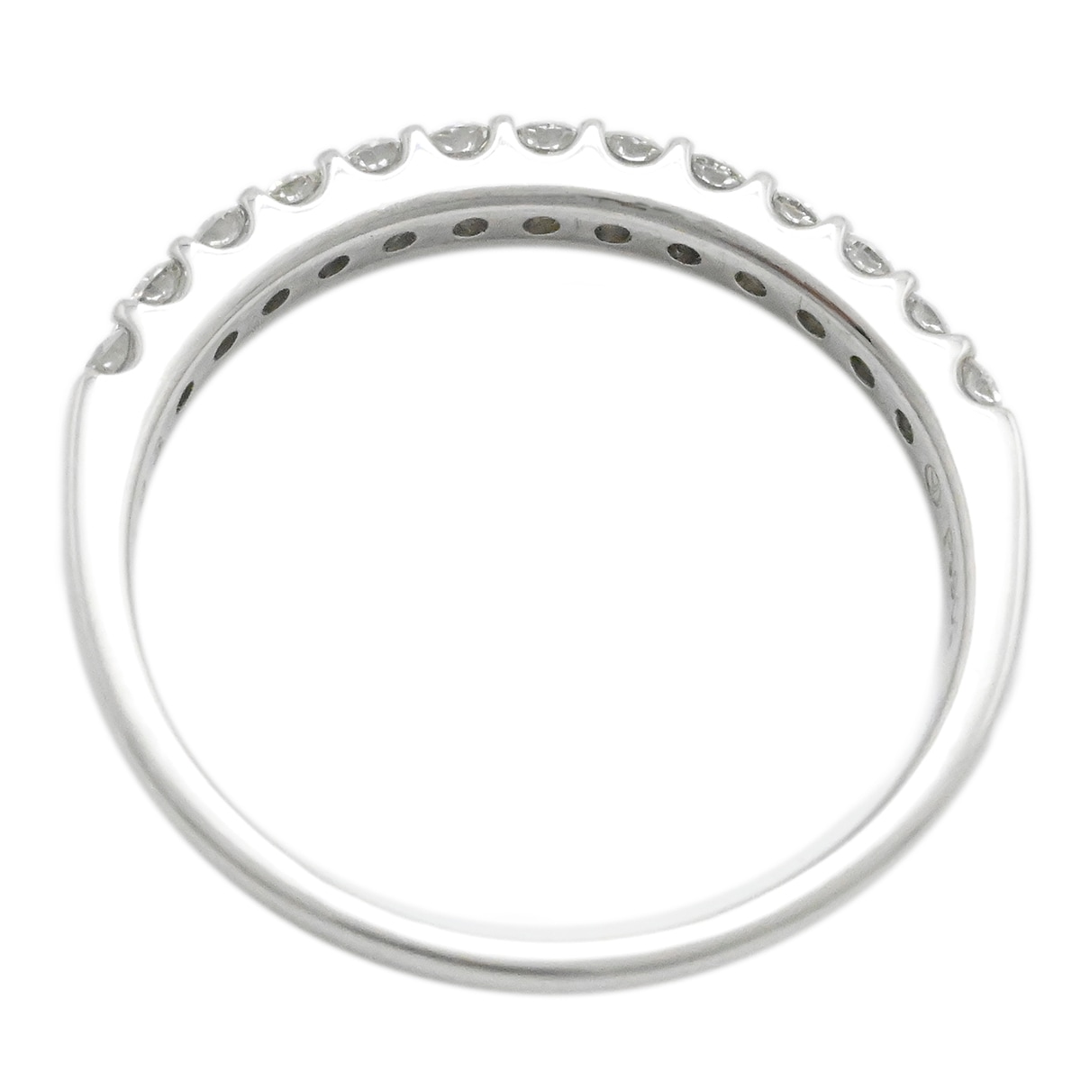 ヴァンドーム VENDOME PT900 プラチナ ダイヤ0.23ct ハーフダイヤ
