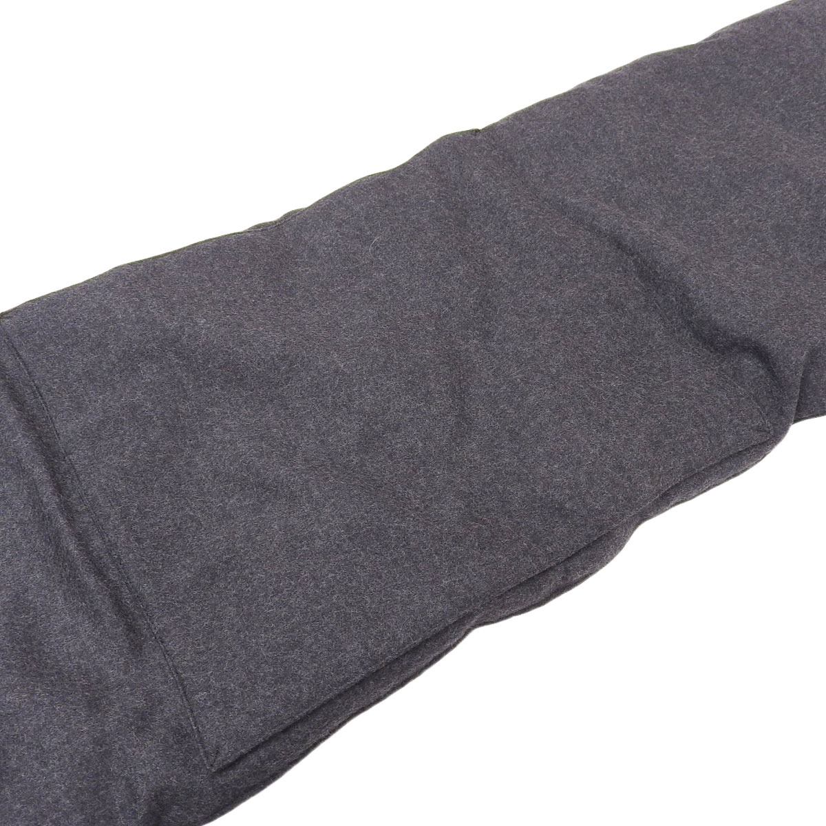 ルイヴィトン LOUIS VUITTON エシャルプ 3Dマフラー ウール グレー レディース M76052 8886