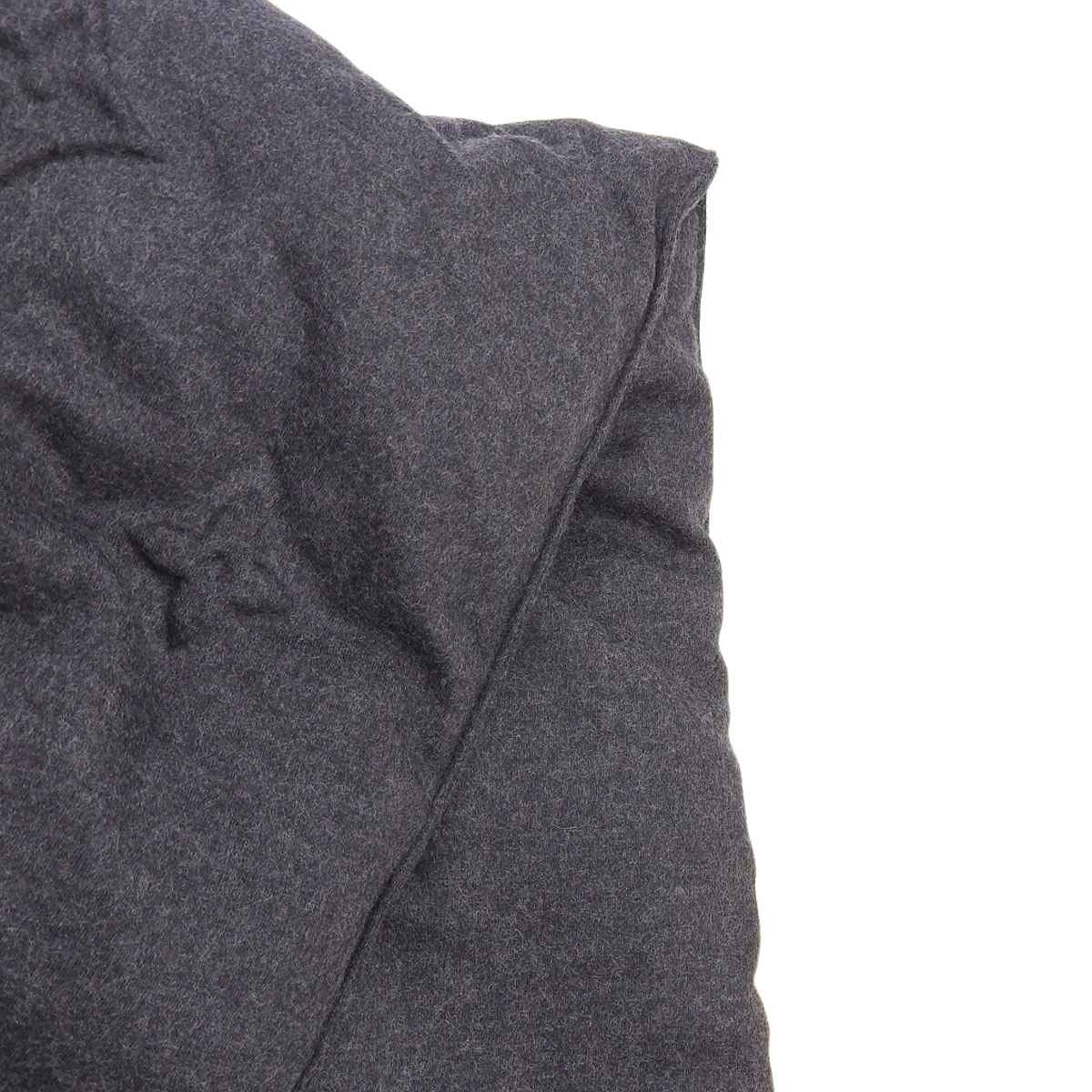 ルイヴィトン LOUIS VUITTON エシャルプ 3Dマフラー ウール グレー レディース M76052 8886