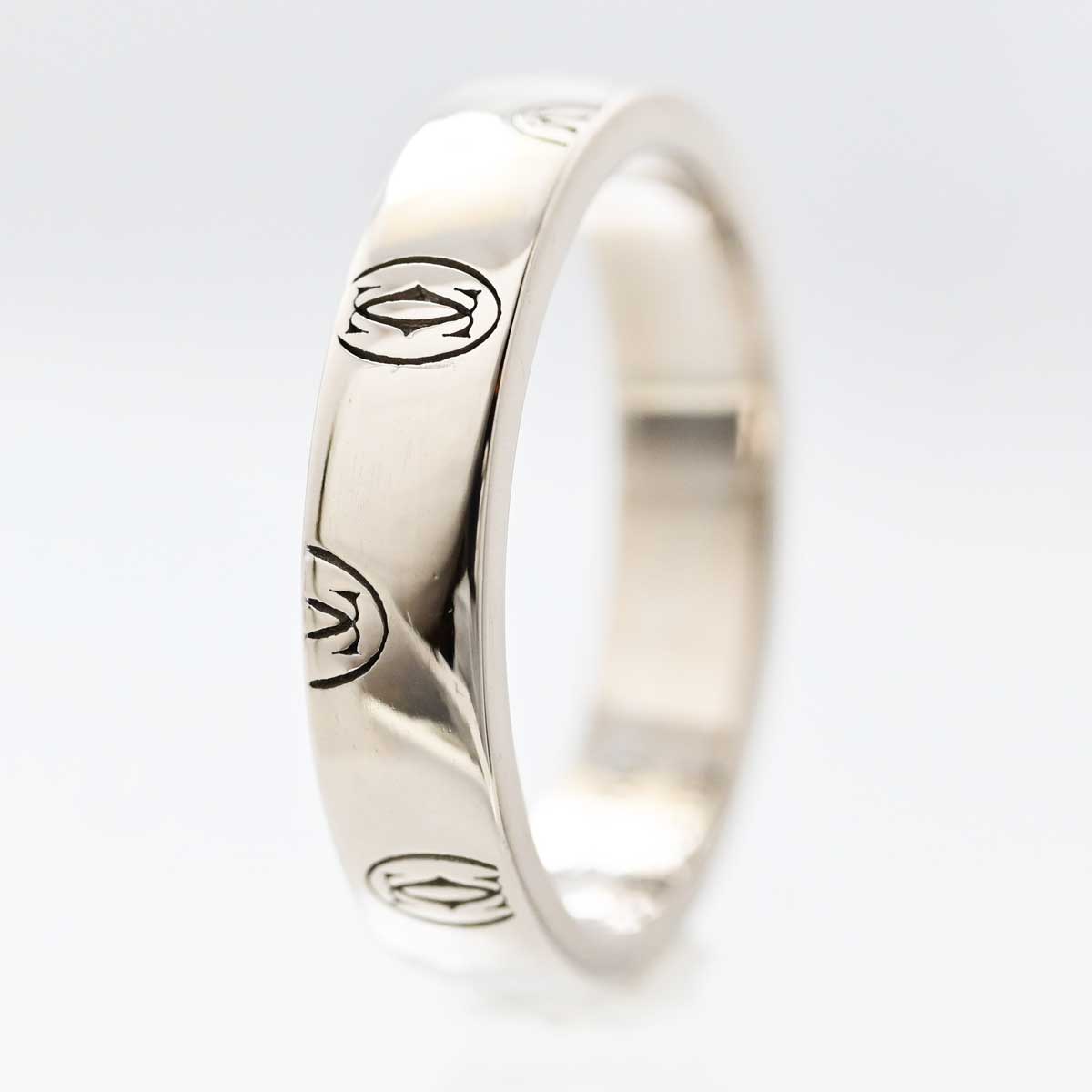 Cartier ハッピーバースデー ホワイトゴールド リング 13号箱付き Cartier ハッピーバースデー ホワイトゴールド リング 13号箱