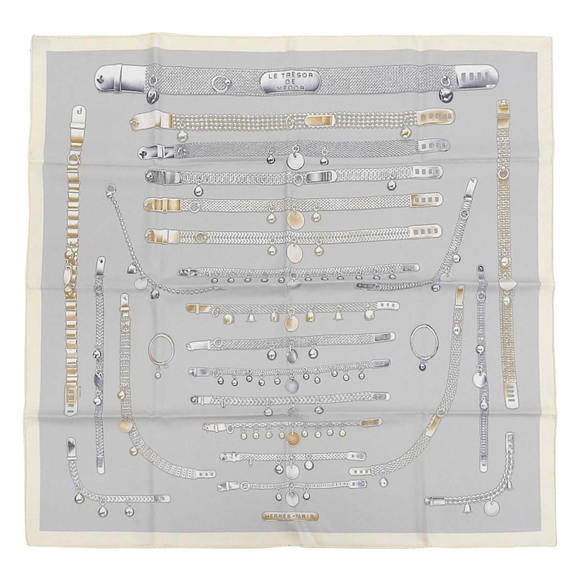 エルメス HERMES カレ90 トレゾール・ドゥ・メドール Le Tresor de 
