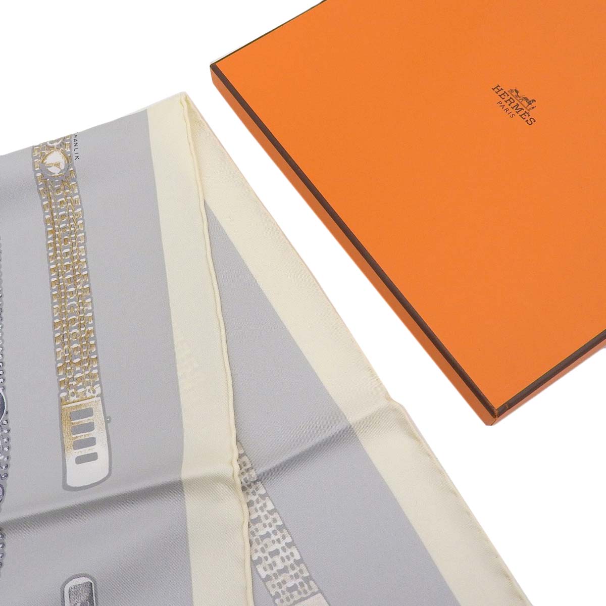 エルメスHermes カレ90 トレゾールドゥメドール