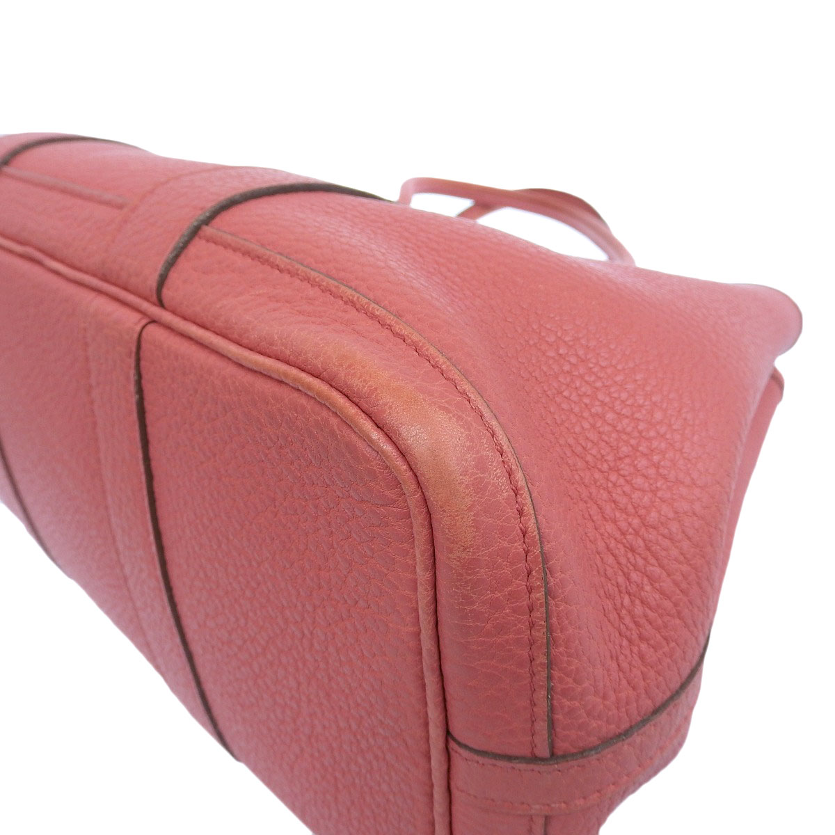 エルメス HERMES ガーデンパーティTPM ハンドバッグ ネゴンダ ブーゲンビリアシルバー金具 レディース □O刻印 8722