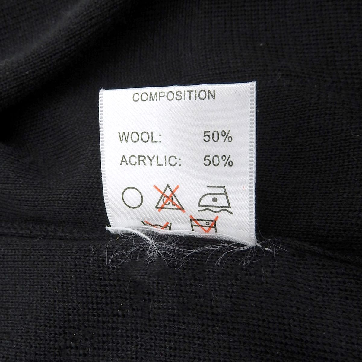 シャネル CHANEL ユニフォーム カーディガン Vネック ココマーク ウール アクリル ブラック ホワイト レディース 38 09A 4183