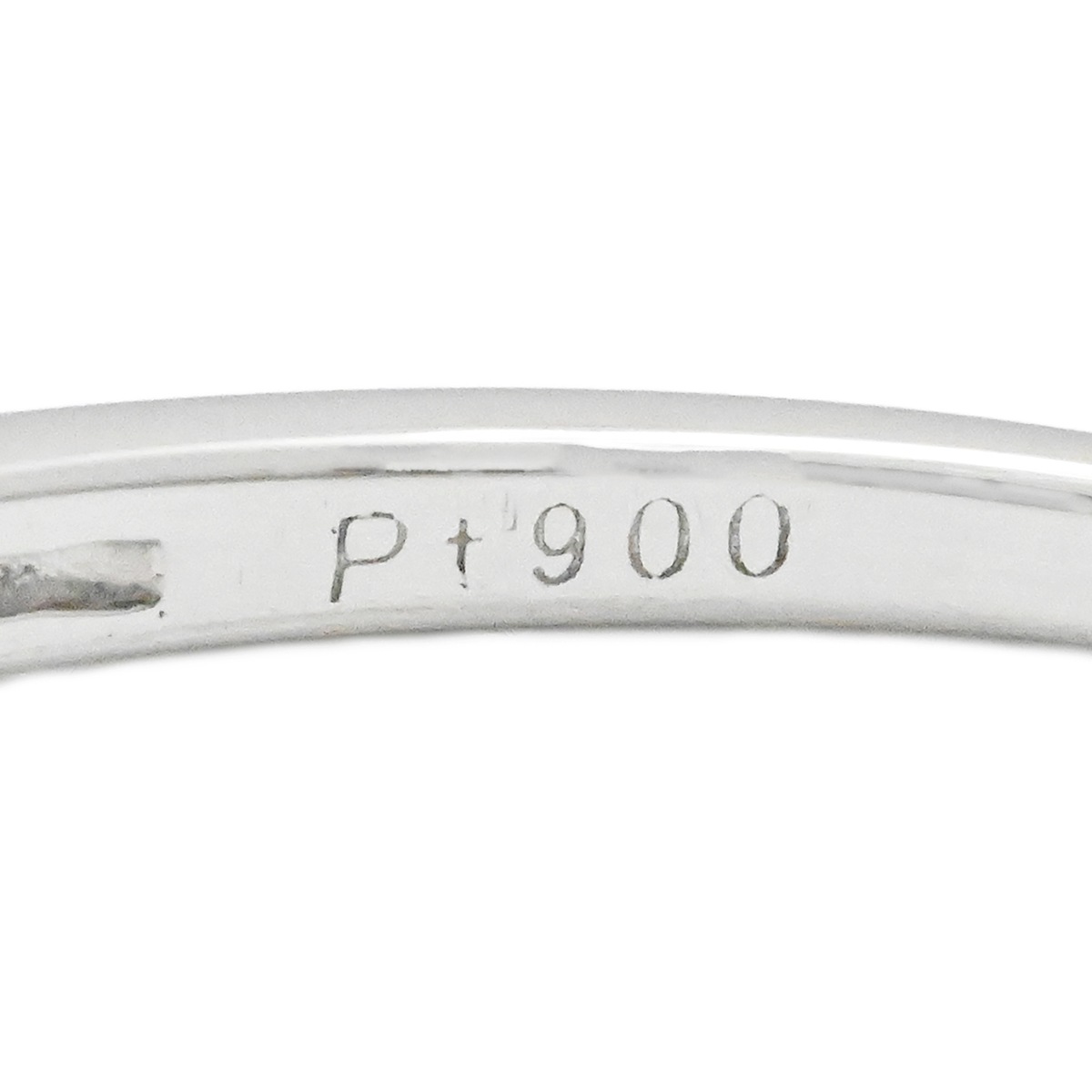 ノンブランド PT900 ダイヤ0.20ct プラチナ ダイヤモンドリング サイズ14号 レディース  2051