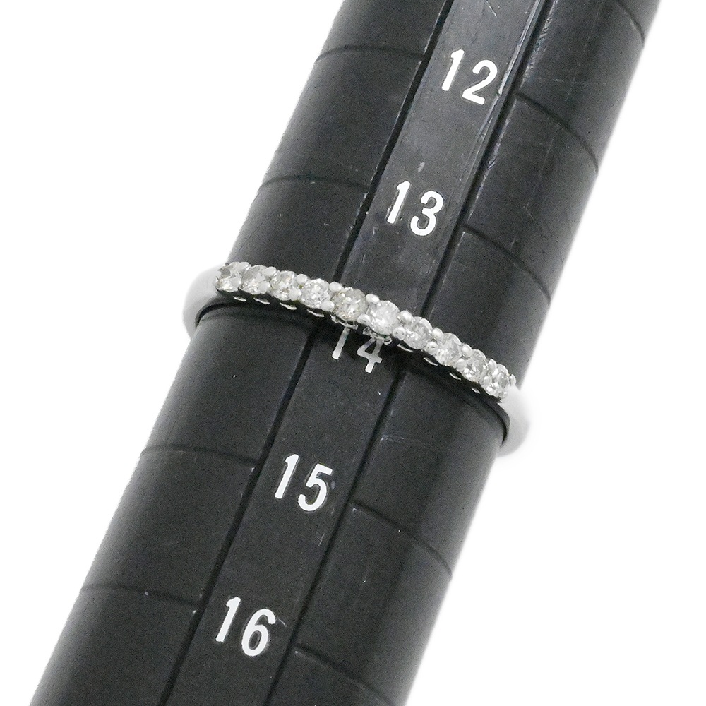ノンブランド PT900 ダイヤ0.20ct プラチナ ダイヤモンドリング サイズ14号 レディース  2051