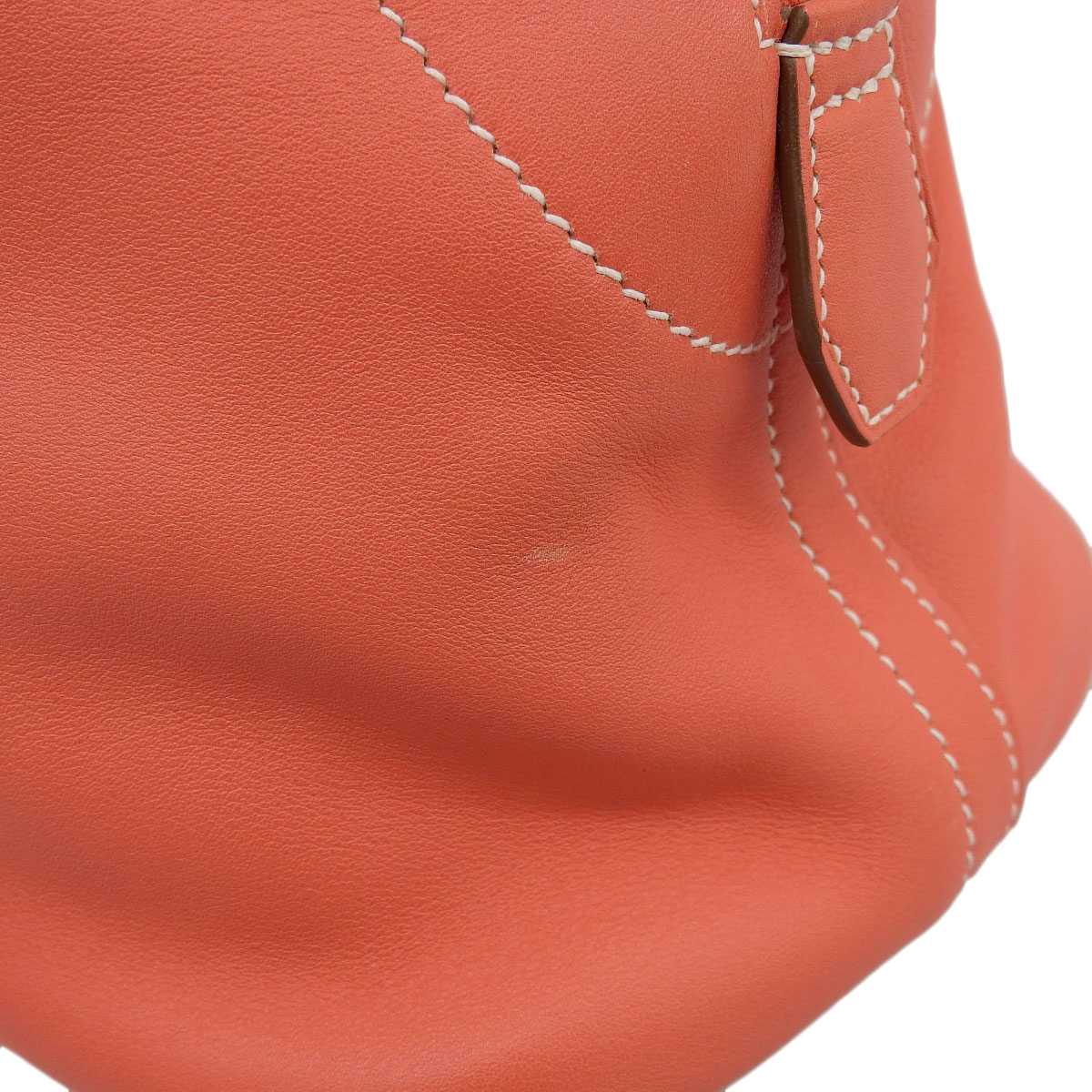 エルメス HERMES ボリードリラックス ハンドバッグ ヴォー ローズジャイプール レディース □P刻印2012年 8573