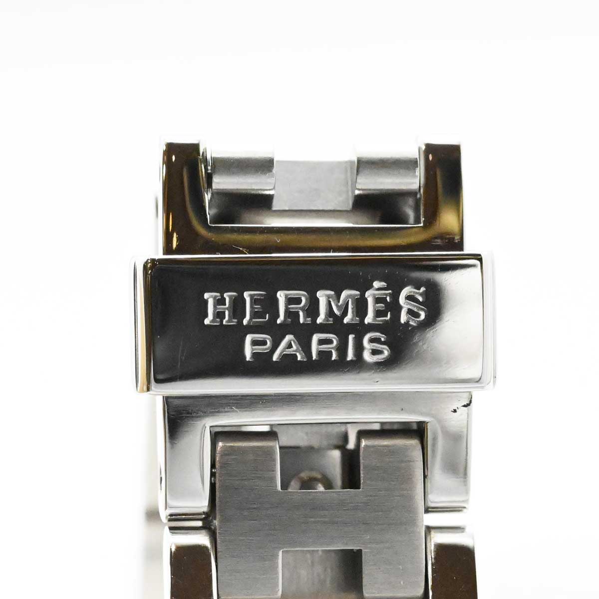 エルメス HERMES クリッパー SS ステンレス CL4.210 レディース クォーツ デイト CL4.210 3427