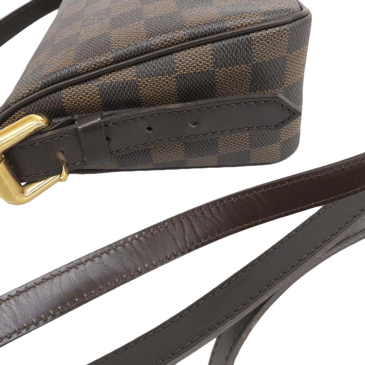 ルイヴィトン LOUIS VUITTON ダミエ ラヴェッロGM ショルダーバッグ エベヌ レディース N60006 4287
