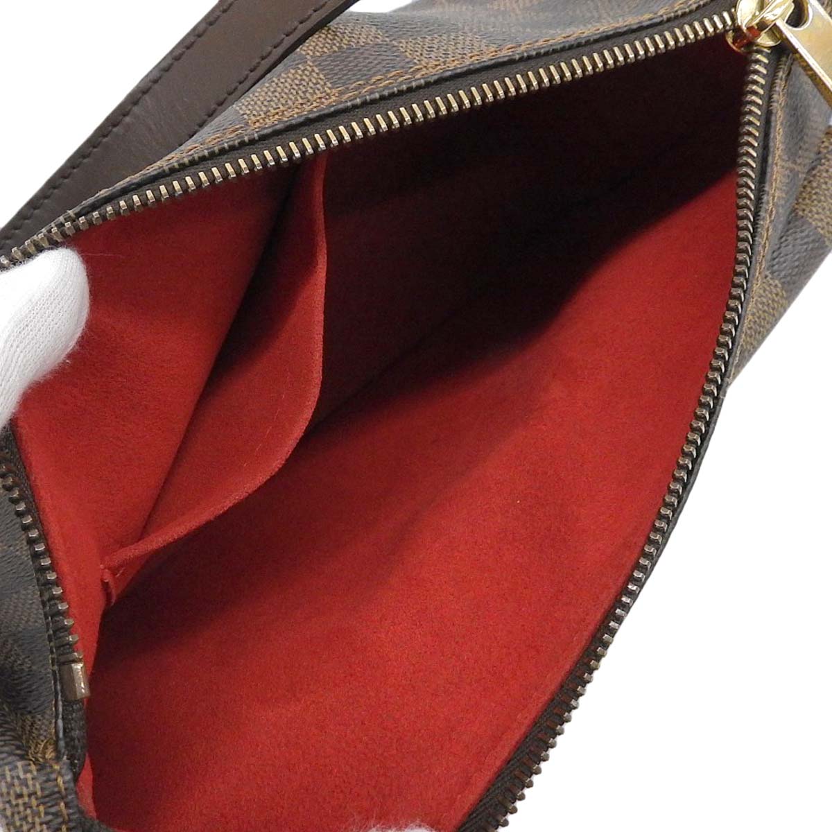 ルイヴィトン LOUIS VUITTON ダミエ ラヴェッロGM ショルダーバッグ エベヌ レディース N60006 4287