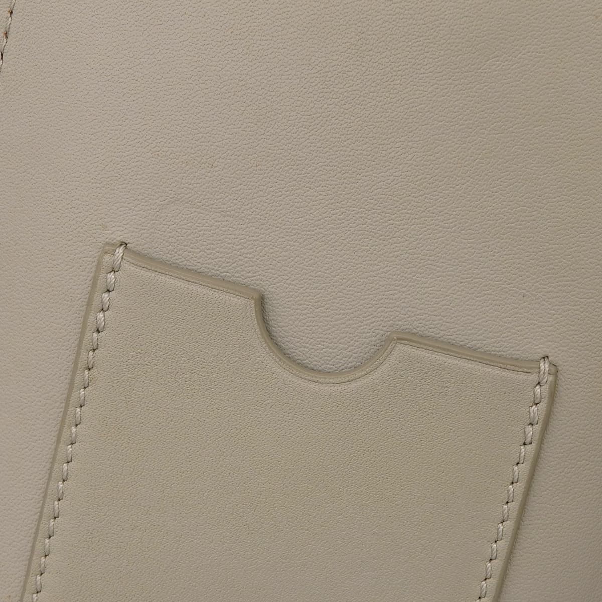 ロエベ LOEWE バニーポケット ショルダーバッグ ななめ掛け ポシェット フォンショルダー レザー グレー レディース ウサギ 4756