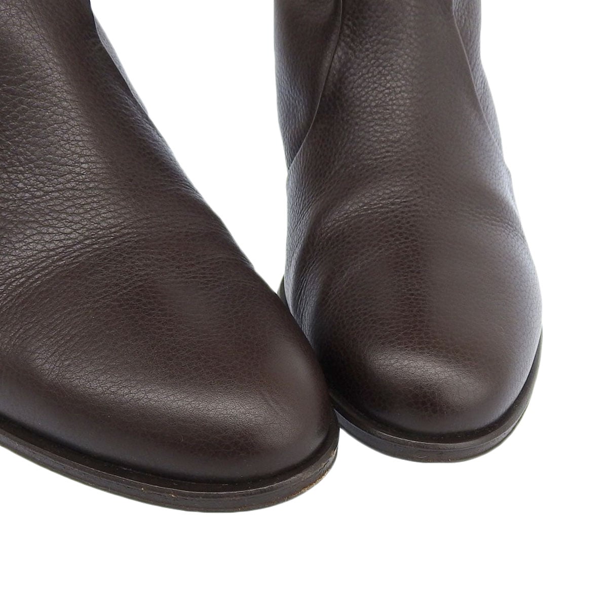 フェラガモ FERRAGAMO ブーツ レザー ブラウン 7C レディース 8892