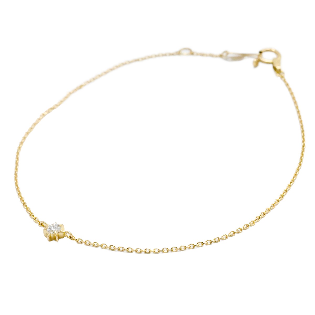 スタージュエリー 18K イエローゴールド ブレスレット スタージュエリー STAR JEWELRY K18YG イエローゴールド ダイヤ