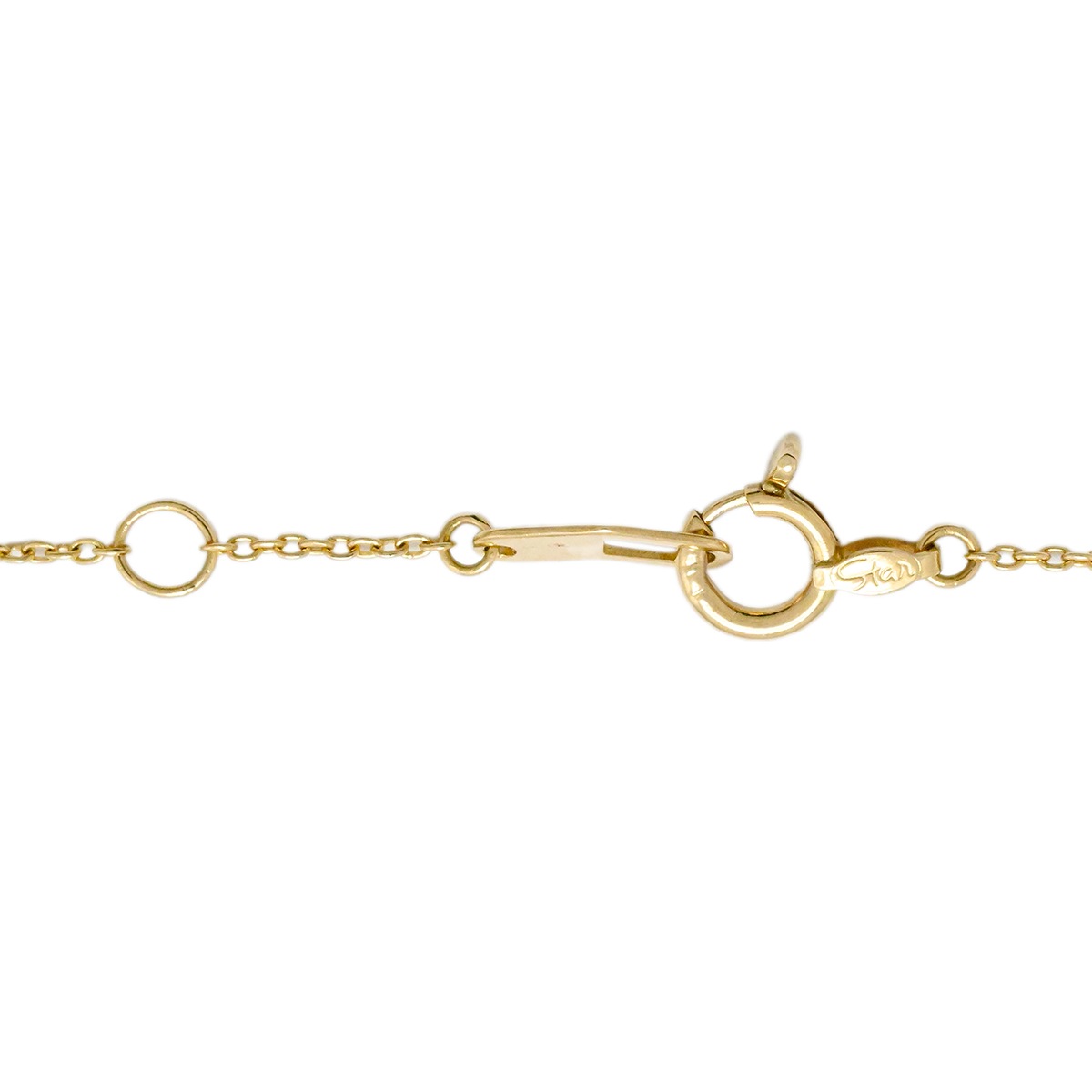 スタージュエリー STAR JEWELRY K18YG イエローゴールド ダイヤ ブレスレット レディース ダイヤモンド ジュエリー  2056