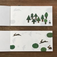 nishishuku 西淑　一筆箋　FOREST　フォレスト
