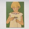 Susumu　Fujimoto　藤本　将　Aiken Drum　エイキンドラム　ポストカード　女の子　マーガレット　てんとう虫