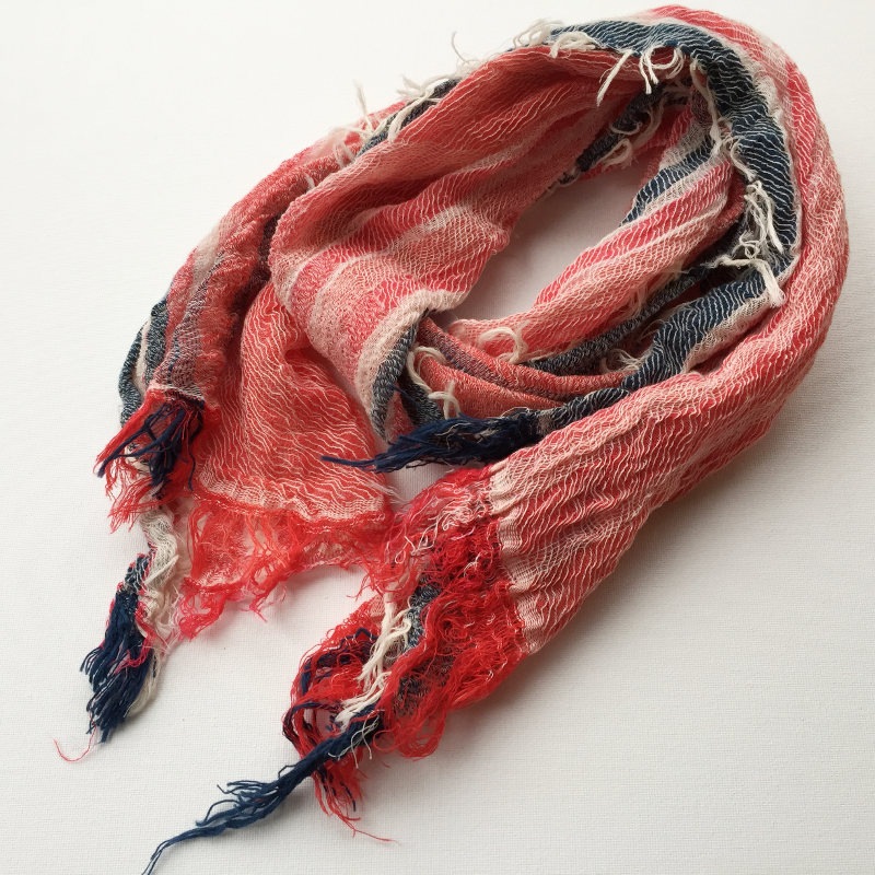 tamaki niime 玉木新雌 タマキニイメ roots shawl SMALL cotton100