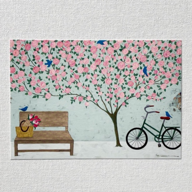 Yoko Matsumoto���ޥĥ�ȥ衼�����ݥ��ȥ�����  �ԥ󥯤β֡��֥롼��Ļ����ž�֡��٥�������塼��å�