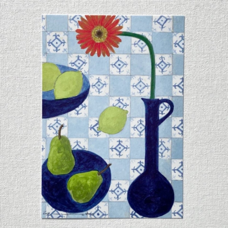 Yoko Matsumoto���ޥĥ�ȥ衼�����ݥ��ȥ�����  �����٥顡�֥롼�β��ӡ��Υʥ������󡡥֥롼�δ�