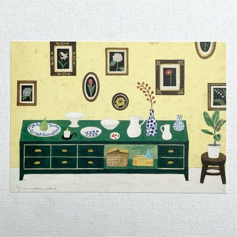 Yoko Matsumoto���ޥĥ�ȥ衼�����ݥ��ȥ����ɡ����꡼��Υ����ܡ��ɡ����ӡ��ե졼�ࡡ�֥����꡼��