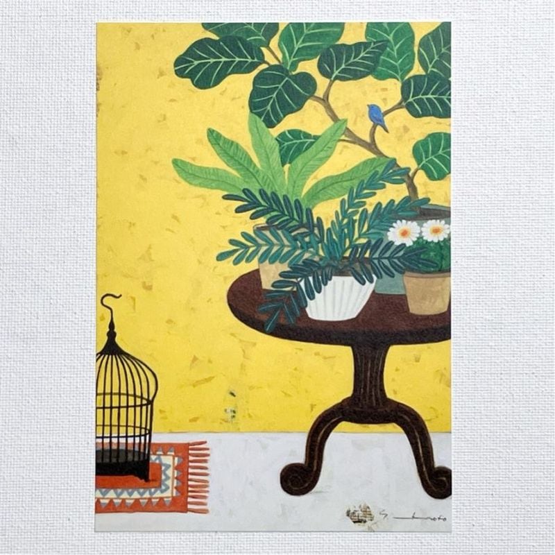 Yoko Matsumoto���ޥĥ�ȥ衼�����ݥ��ȥ����ɡ��֥롼�ξ�Ļ���������ɡ��饦��ɥơ��֥롡���տ�ʪ��Ļ����