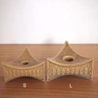 デンマーク　ヴィンテージ　Kronjyden　Relief レリエフ　キャンドルホルダー|テーブルウェア|アンティーク