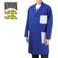 NORMAN Υޥ  STRIPE POCKET SHOP COAT NOR-0005