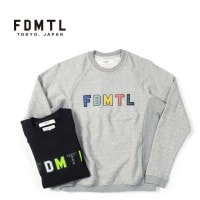 FDMTL �ե������󥿥� �������å� SASHIKO LOGO SWEAT SHAIRT FA19/CS31