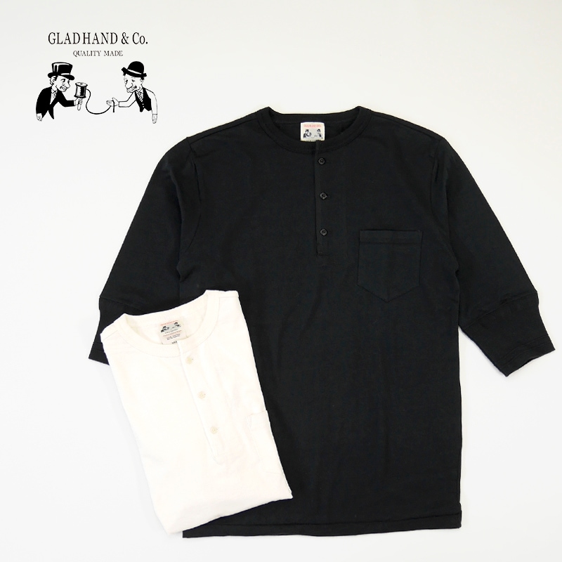 グラッドハンド 17 Tシャツ メンズ ヘンリーネック ポケット ハーフスリーブ 五分袖 パックT 無地 GLADHAND HENR グラッドハンド 17 Tシャツ メンズ ヘンリーネック ポケット ハーフスリーブ 五分袖 パックT 無地 GLADHAND HENR GLAD  HAND グラッドハンド Tシャツ メンズ ヘンリーネック ポケット 長袖 5分袖 パックT 無地 USAコットン HAND-17,26  STANDARD HENRY POCKET L/S ＆ H/S T ...