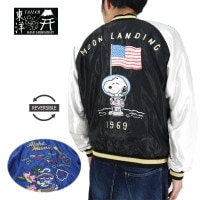 TAILOR TOYOPEANUTSߤ  SOUVENIR JACKET ROGUES EXCLUSIVE MODEL"MOON LANDINGHAWAII MAP" TT14528RG