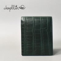 chapllin ����åץ�� ���硼�ȥ�����å� CROCODILE LEATHER SHORT WALLET "plante" CPW-S-CR
