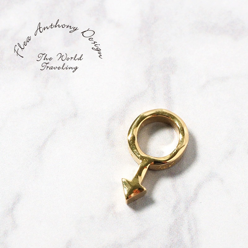 Flea Anthony Design バングル Flea Anthony Design STERILNG シルバー