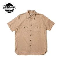 BUZZ RICKSON'S Хꥯ Ⱦµ  HERRINGBONE S/S WORK SHIRT BR38401
