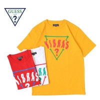 �ں߸˰��ݥ�����50��OFF��GUESS GREEN LABEL ���� ���꡼��졼�٥� Ⱦµ T�����"TRIANGLE LOGO S/S TEE" M91I67K44I