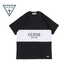 �ں߸˰��ݥ�����50��OFF��GUESS GREEN LABEL ���� ���꡼��졼�٥� Ⱦµ T����� "2TONE S/S TEE" GRSS20-023