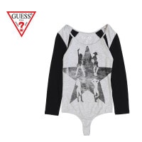 �ں߸˰��ݥ�����50��OFF��GUESS ���� ������� Ĺµ T����� "L/S BODYSUIT" W43P29K3260