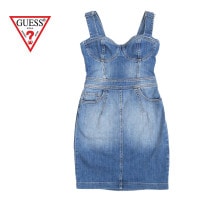 �ں߸˰��ݥ�����50��OFF��GUESS ���� ������� �����ڥåȡ��������� "GIA DENIM BODYCON DRESS" W91K00D3ED0